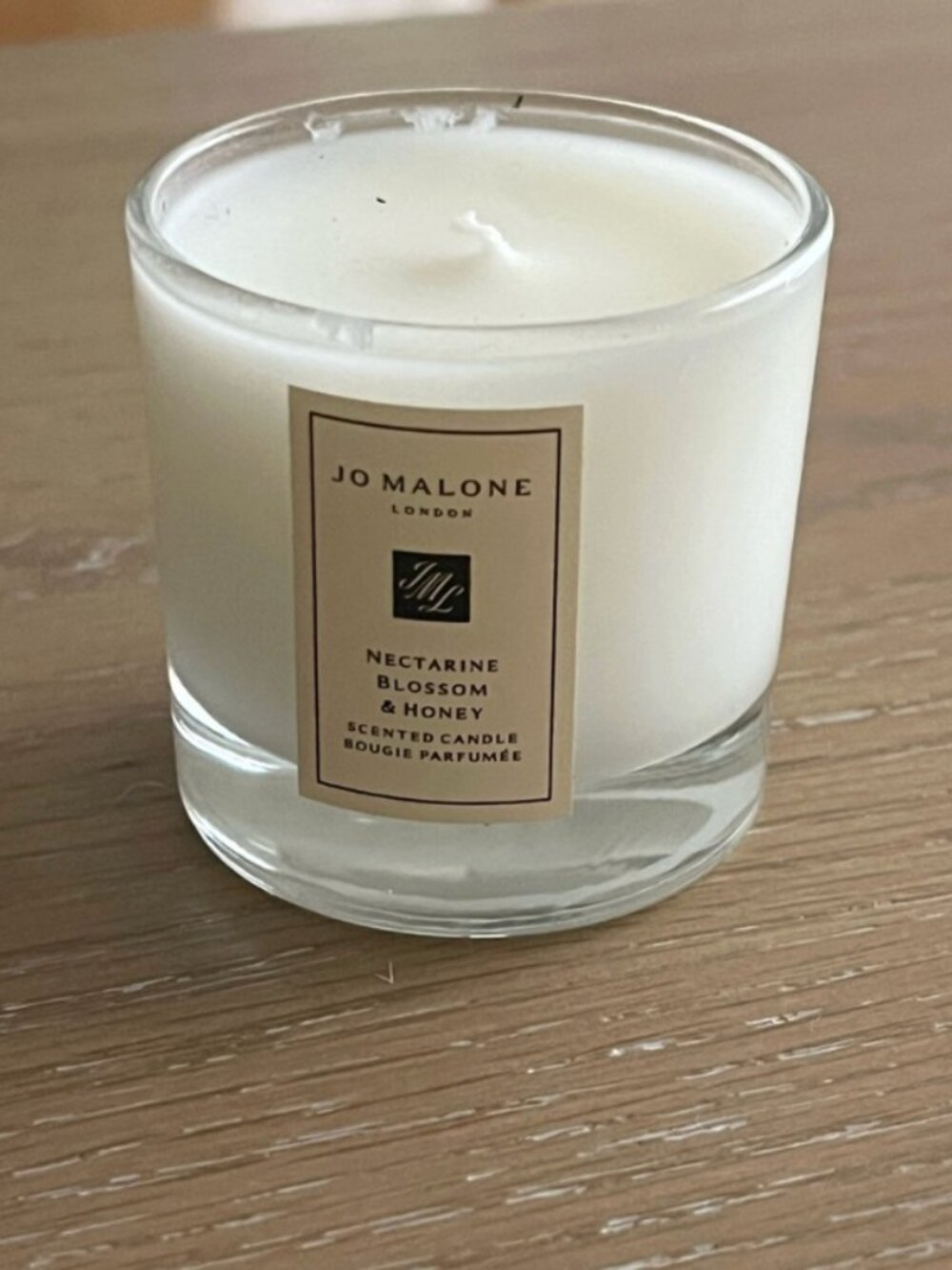 Jo Malone London Nectarine Blossom & Honey Mini Candle. New. No Box. 35 g 1.18”